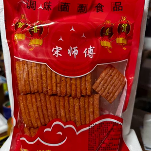 大刀肉宋师傅辣条素食麻辣80后零食大方正1包 包邮