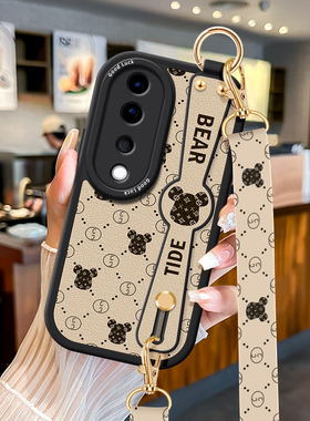 挂绳适用VIVO S19腕带手机壳女新款vivos19pro保护套硅胶vivi潮牌暴力熊viv0斜挎跨s19可背por高级防摔软外壳