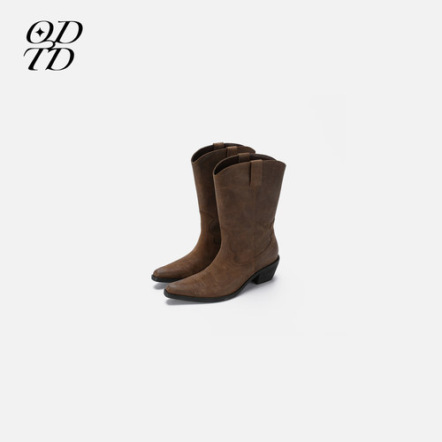 ODTD25秋季新款西部靴