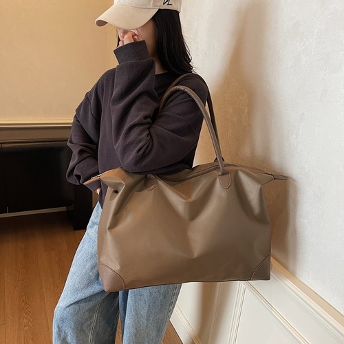 大容量托特包轻便手提短途旅行包