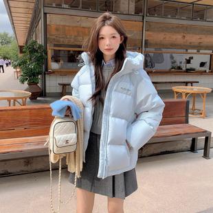 cv凸乆鸟羽绒服95白鸭绒女短款2025年新款爆款加厚小个子连帽冬季