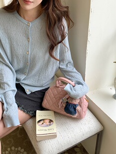 3th Morning 早春新款 桑蚕丝羊毛混纺肌理感针织开衫ZY3880