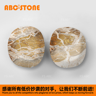 FS.ABC经典款奢石半宝玉玻璃门拉手木门服装店咖啡店酒店定制