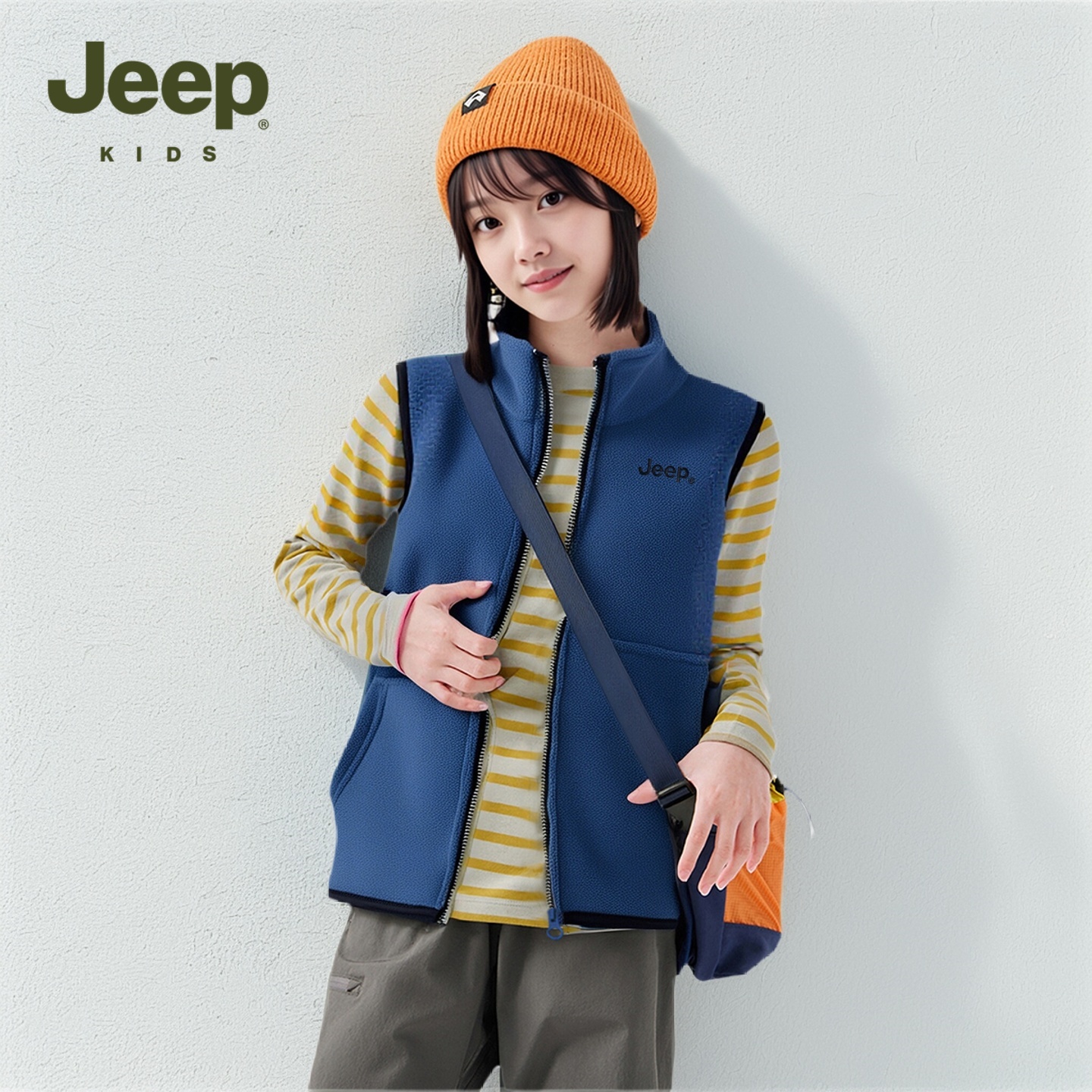 Jeep吉普儿童马甲秋冬新款