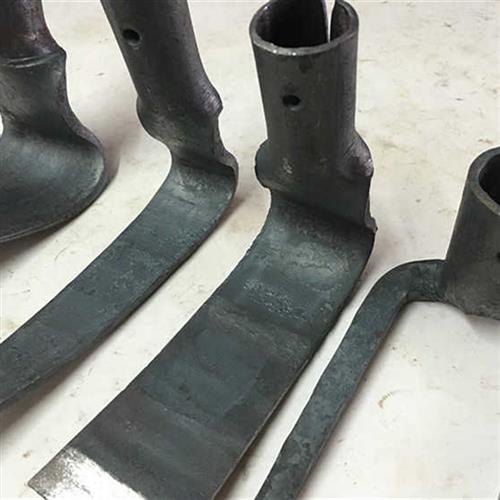 包邮小锄头挖野菜种花除草锄钉耙子二齿农具农用撅头工具种菜锄镐