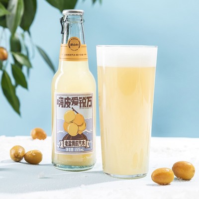 碧山村老盐黄皮汽水果汁碳酸饮料