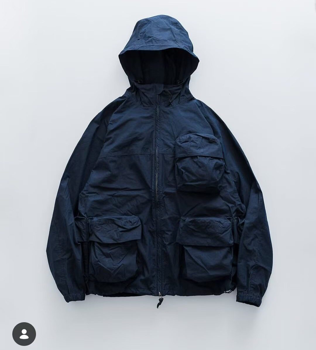 thumbnail for SNOWPEK functional hooded utility jacket is loose, casual, versatile, and more details: XAL200005
