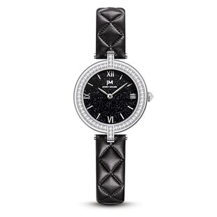 DOM联名JM腕表 气质经典日历石英防水女士手表J1039