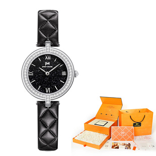 DOM联名JM腕表 气质小巧时尚简约防水女士手表 J1650