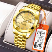 日历石英防水男士 DOM联名JM腕表 气质经典 手表K1039