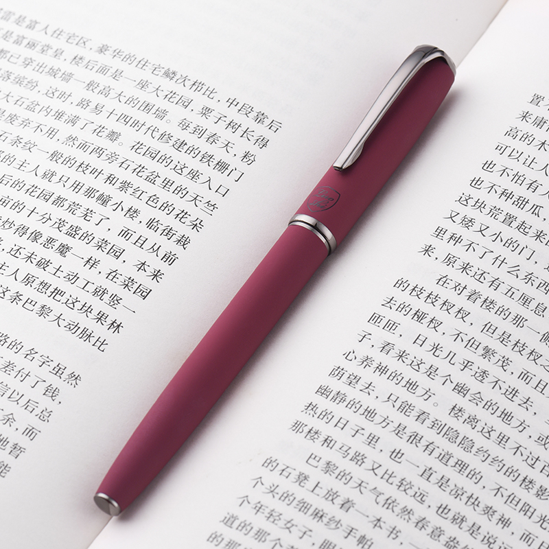 全新色系金属暗尖美工钢笔
