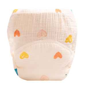 宝宝入厕纯棉纱布训练裤夏季轻薄透气尿裤戒尿不湿神器可洗隔尿裤