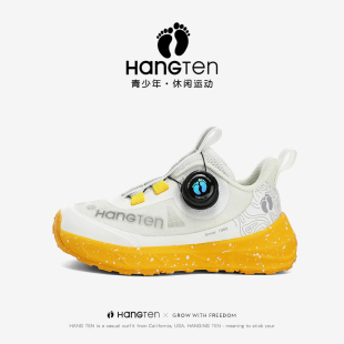 HANGTEN欢腾儿童运动鞋男童女童软底网面学生防滑减震跑步鞋男孩