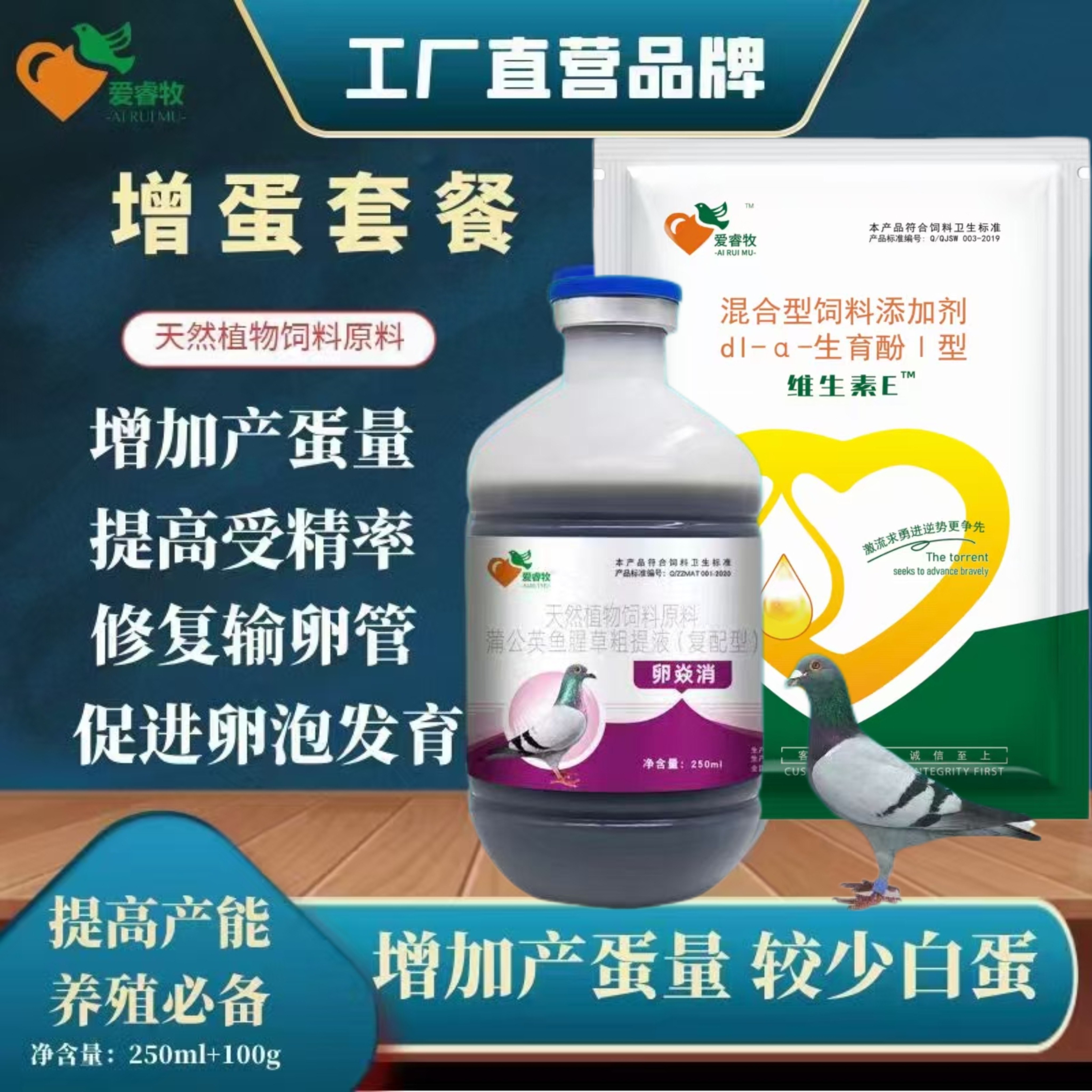 增蛋套餐V*无精蛋鸽蛋