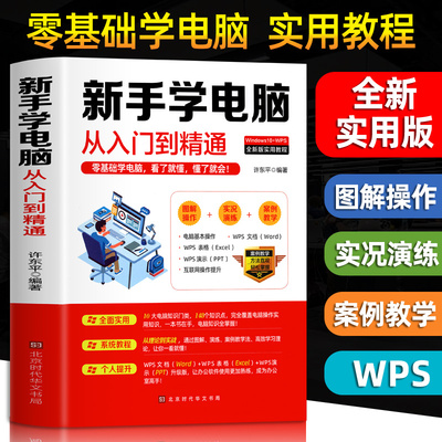 新手学电脑从入门到精通
