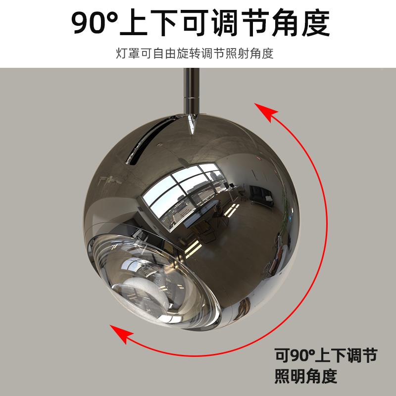 床头灯吧轻应220客灯4沙新款触吊摸台自由可升奢降92489厅发感吊