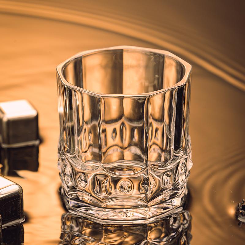 水杯晶洋威杯士忌18752杯啤酒酒烈杯璃酒玻杯KV酒吧家用酒欧式具T
