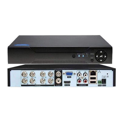 硬录机像4/8/路拟DVR盘家高用26768清网H络1主NVR 监6控模AD机