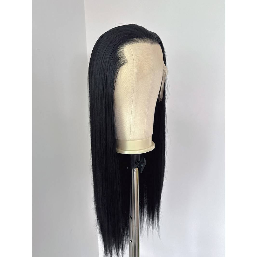 古汉风QTN格代男化士学风手发工前假尖边维假发代花Cos美丽长纤直