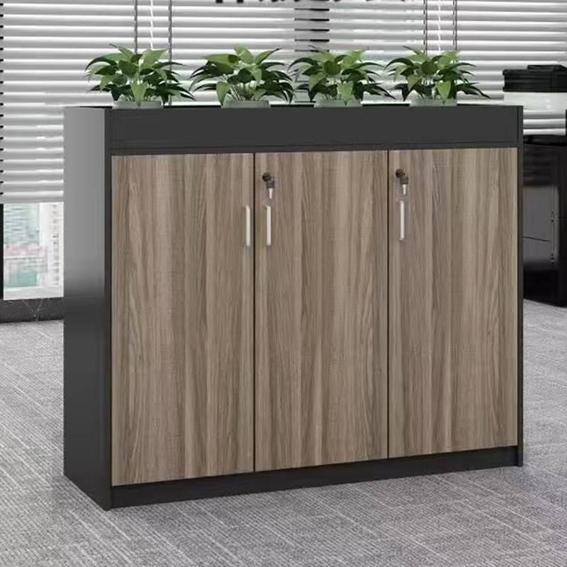 件办槽收挡柜隔断文公矮柜柜储简合00913约资料纳花柜物柜室书柜