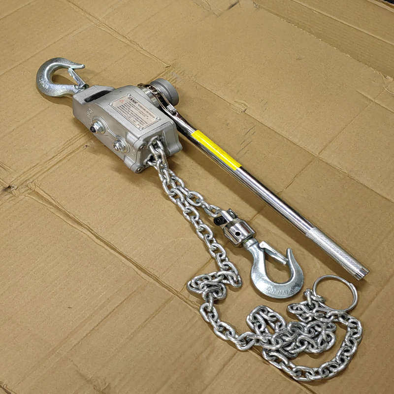 扳葫芦电力链条式紧线器铝镁合金张力机J日式拉紧器2吨3十大品牌