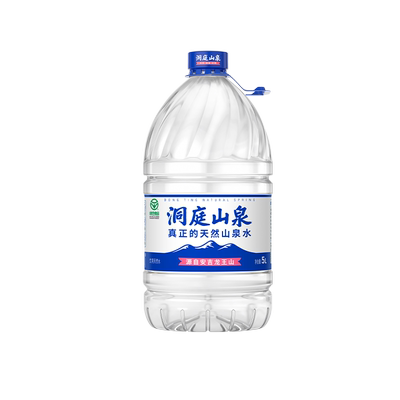 洞庭山泉饮用天然水5L*4桶*36包