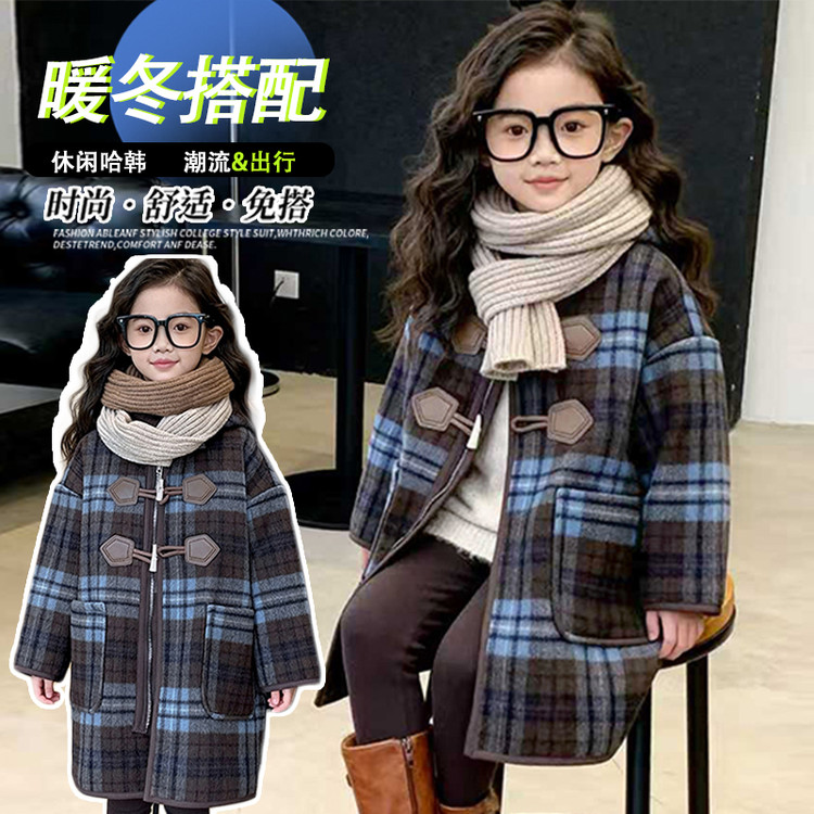 毛昵标准包装冬季长袖女呢大衣
