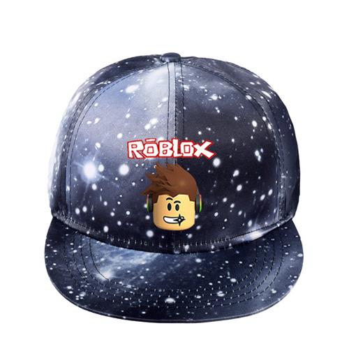 新款roblox游戏周边帽子应援鸭舌帽夏季街头星空棒球帽男女学生遮