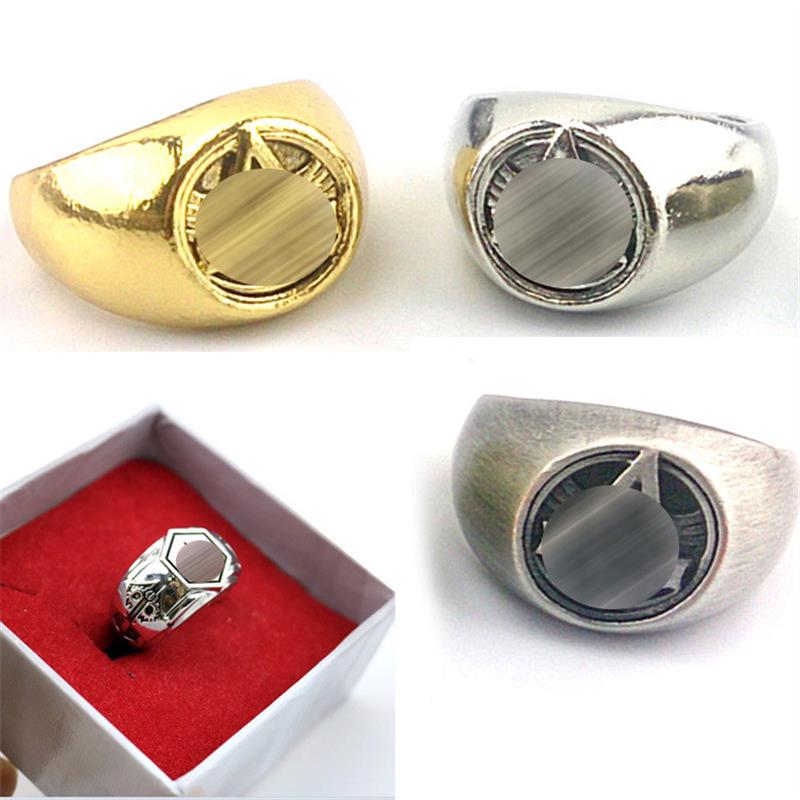 新款刺客起源枭雄信条戒指 鬼头标志合金吊坠合装动漫游戏周边