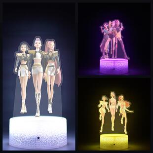 新款K-POP KPop Demon Hunters猎魔女团电影周边内印遥控16彩小夜