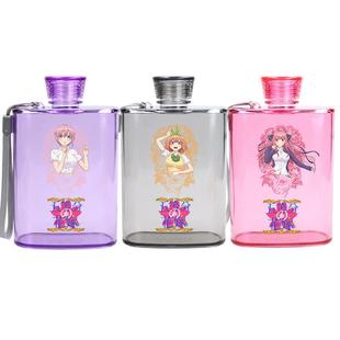 新款五等分的花嫁新娘中野一花二乃三玖四叶五月动漫周边学生水壶