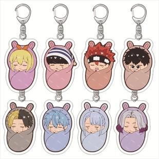 新款物理魔法使马修睡袋款亚克力钥匙扣 兰斯 多特 芬 莱蒙亚克力