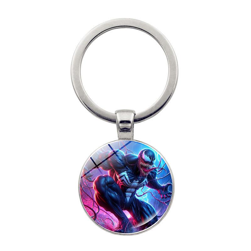 新款毒液3最后一舞钥匙扣包包挂件漫威周边吊坠热卖配饰品礼物批