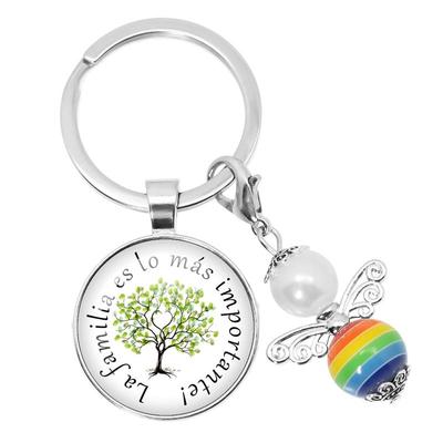 新款La familia es lo ms importante 钥匙扣 家庭是最重要的 Gif