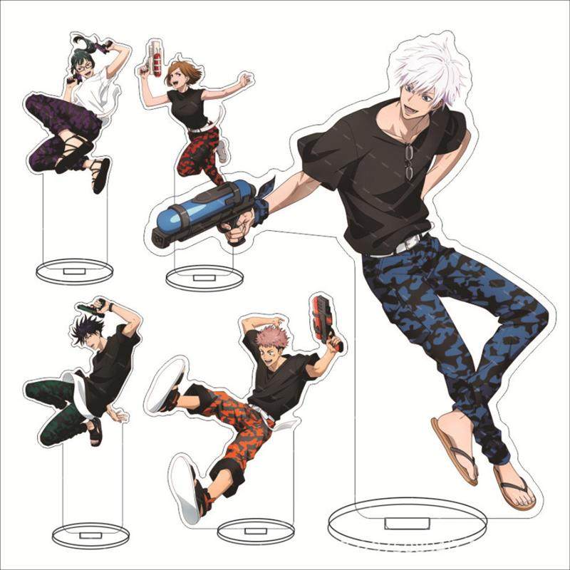 新款15cm咒术回战 水枪款大立牌 虎杖悠仁 伏黑惠 五条悟 钉崎亚,模玩/动漫/周边/娃圈三坑/桌游,动漫徽章/立牌,淘宝优惠券,粉丝福利购,淘宝优惠卷