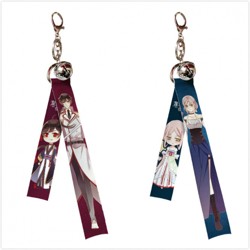 新款动漫甜美的咬痕二次元钥匙扣