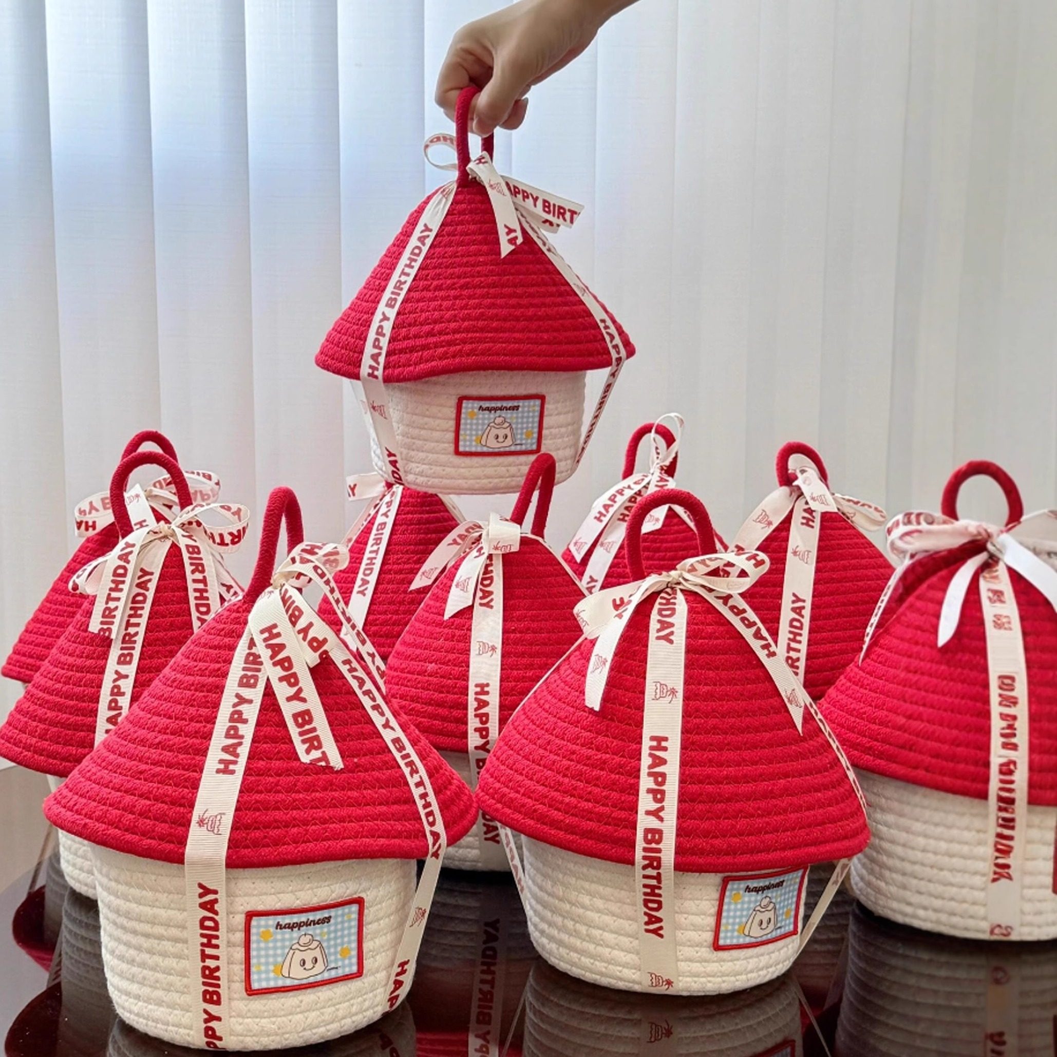 宝宝伴手礼袋子百日宴儿童十周岁生日礼物盒结婚伴手礼盒子空盒子