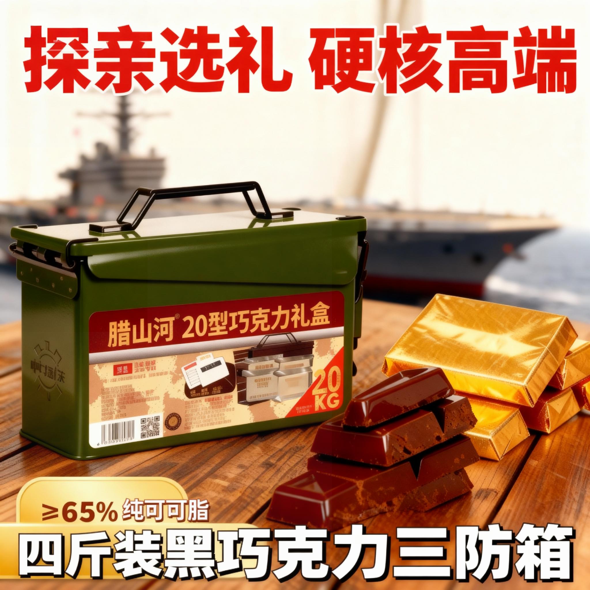 腊山河三防箱巧克力口味浓郁