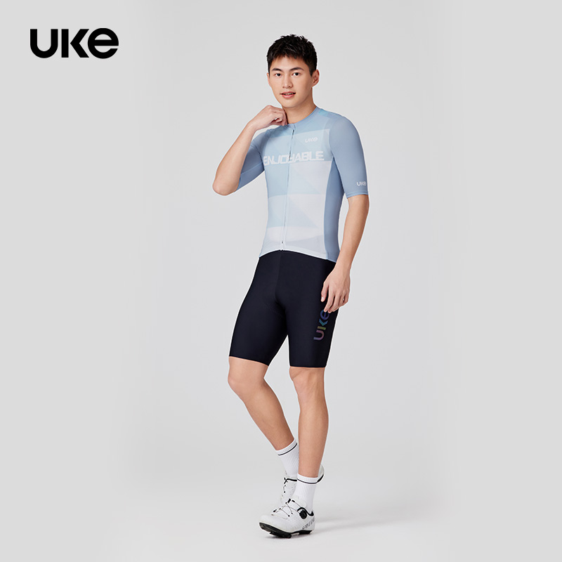 UKE骑行服新款男子舒适透气短袖