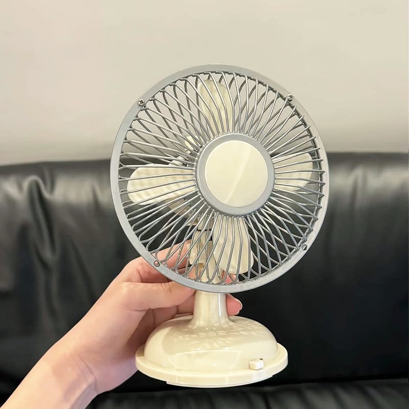 台式摇头风扇迷你小型家用桌面床头办公室超强散热静音学生宿舍