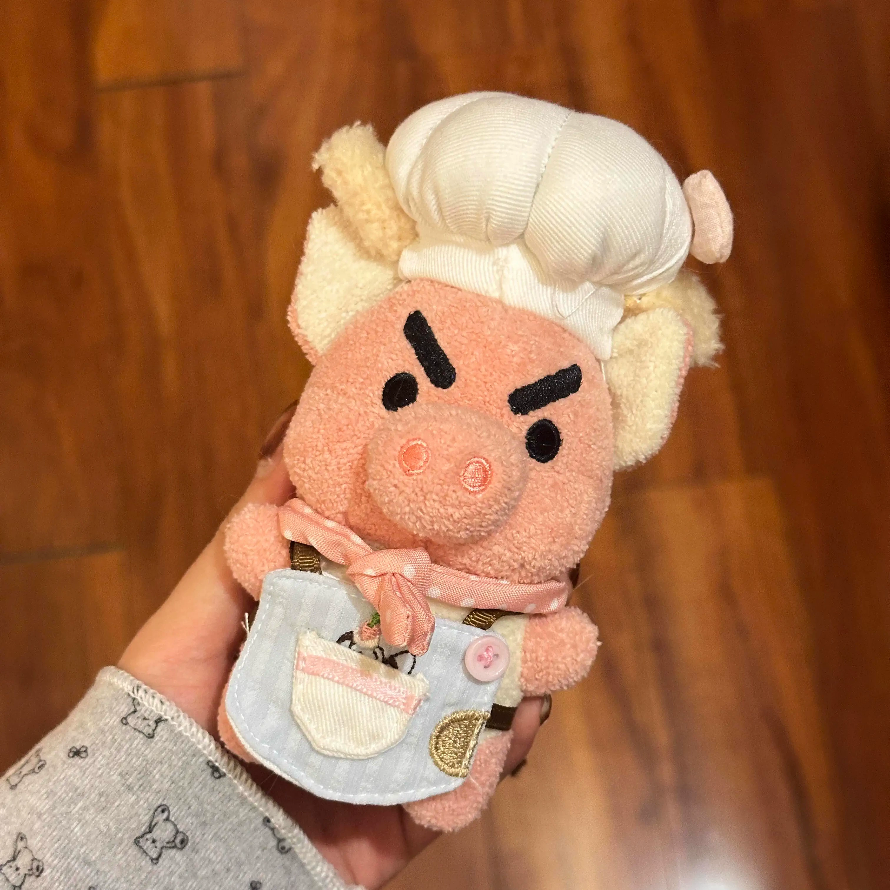 生日派对系列问童子小猪娃衣10cm棉花娃娃衣服套装娃用配饰