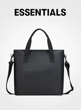ESSENTIALS官方旗舰店大容量休闲托特包女日常购物斜挎手提包男潮