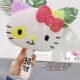 手持钻镜子猫咪hello kitty怪小丑送礼物化妆镜生日贴diy公主手工