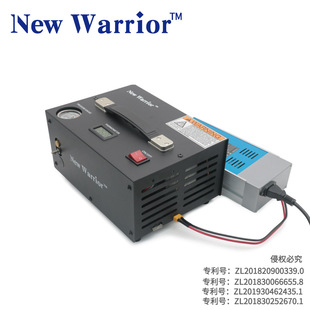 12V车载高压打气泵30mpa新勇士微型高压打气机充气泵30mpa