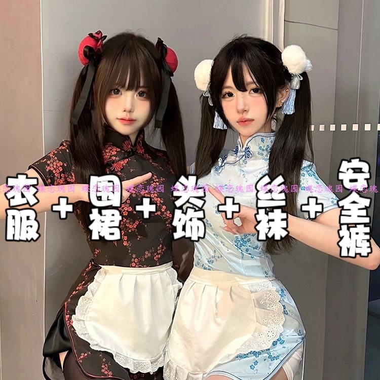 中华娘旗袍新式改良日系甜