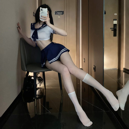 校园制服诱惑纯欲学生装保密发