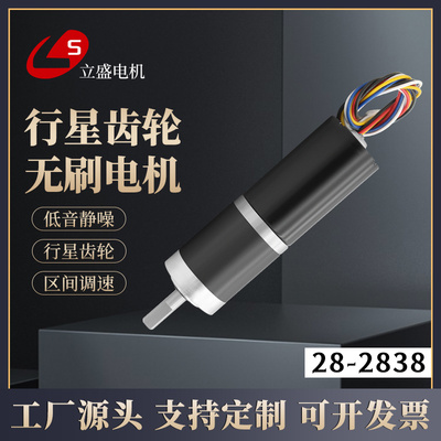 深圳立盛28-2838无刷减速电机