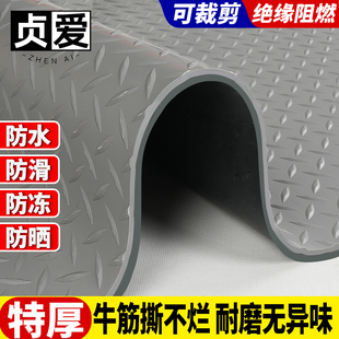 贞爱地胶地垫牛筋防滑垫PVC塑胶地板垫加厚耐磨防水防油牛津脚垫