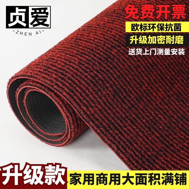 贞爱胶底地毯入户门垫耐脏防滑开业店铺8毫米粗丝细条纹地毯地垫,居家布艺,地毯,淘宝优惠券,粉丝福利购,淘宝优惠卷