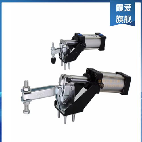 高品质气动夹钳压紧器水平式夹钳GH-12130-A12132-A 12137-15